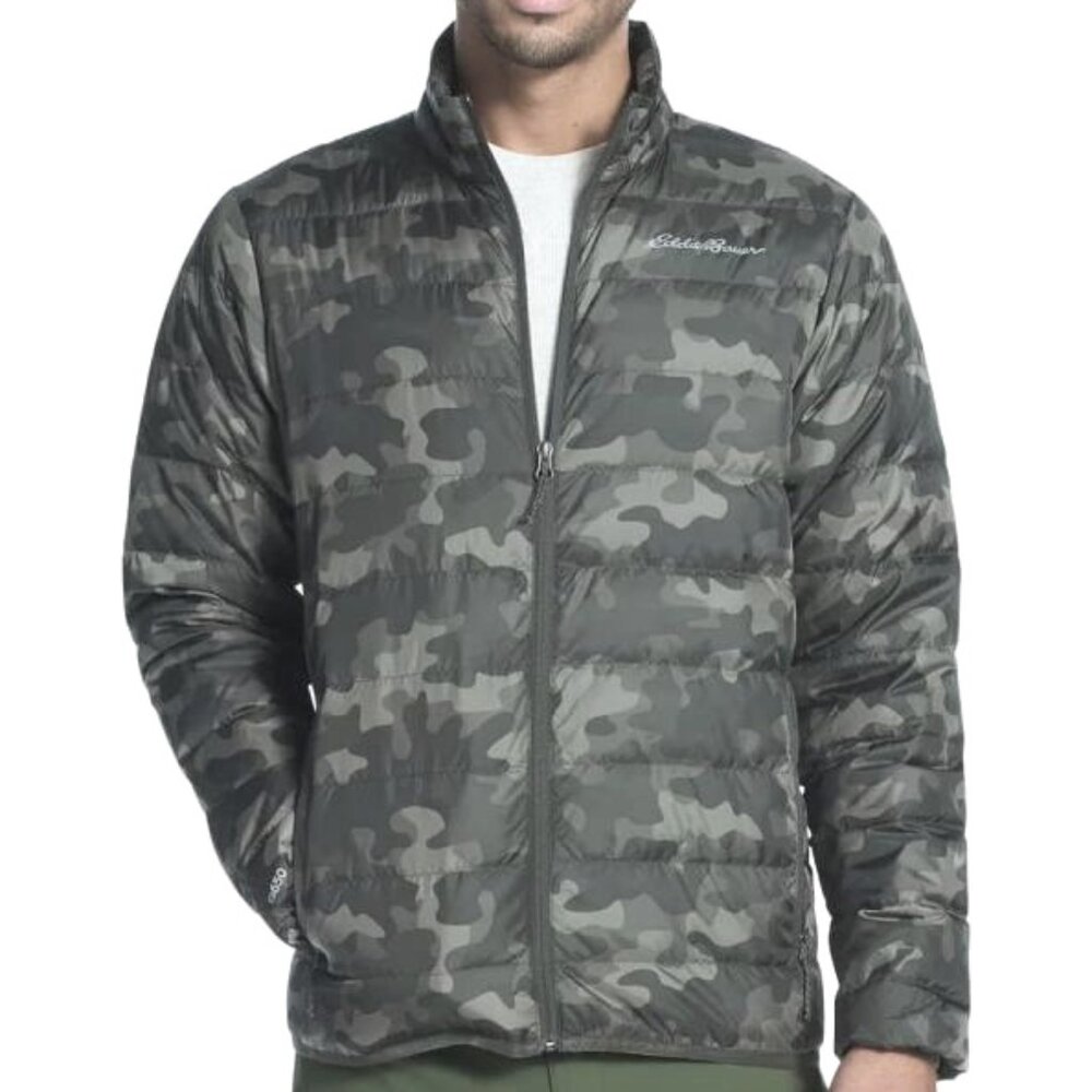 Eddie Bauer! Camo! XXL CirrusLite Down Puffer Jacket